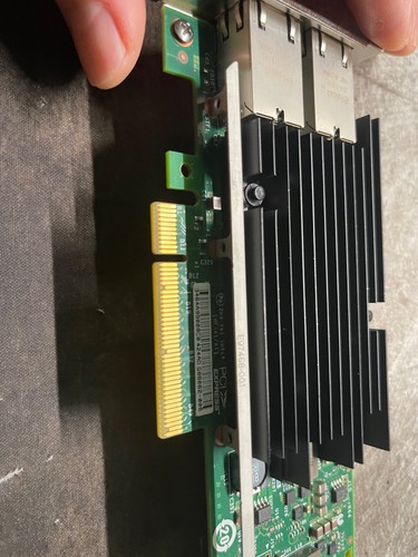 HP 561T Intel X540-T2 10G Dual RJ45 Ports Ethernet Network Adapter - Picture 4 of 5