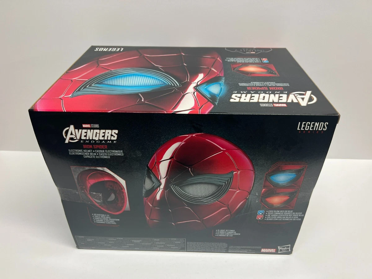 Hasbro Marvel Legends Iron Spider Electronic Helmet Spider-Man, Avengers  Endgame