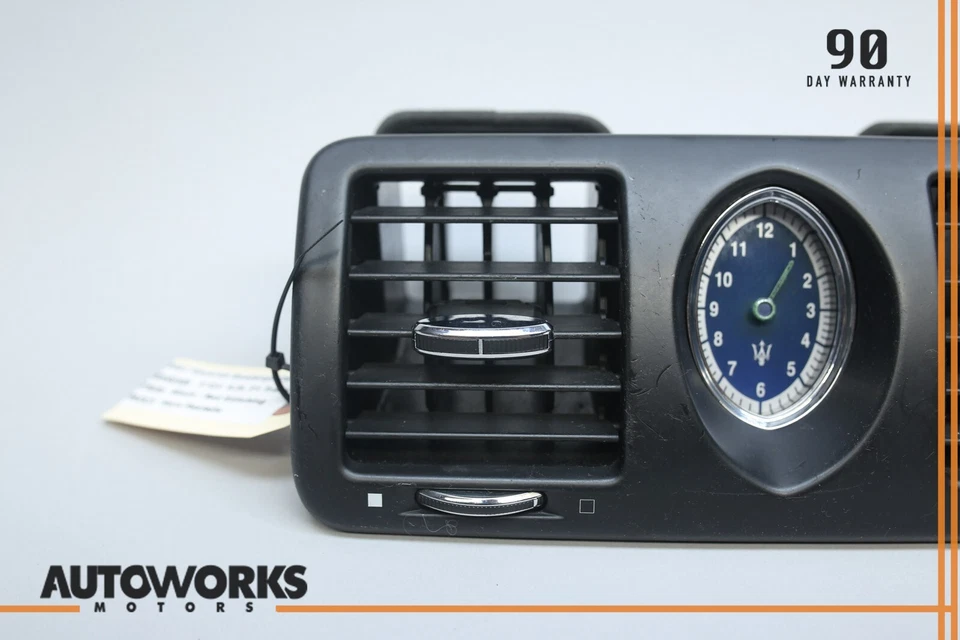 04-08 Maserati Quattroporte M139 Salpicadero Centro Doble AC HVAC Calentador Ventilación OEM Foto 3 de 4