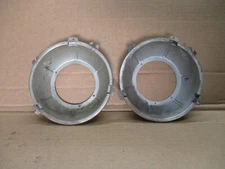 Vintage Pair MG MGB Austin Healey Triumph Headlight Bezels   O