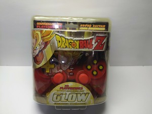 Playstation 2 Ps2 Nubytech Dragonball Z Dbz Super Saiyan Goku Glow Controller Ebay