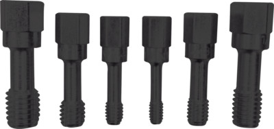 Lang 2586 NF SAE Rethreading Tap Set Thread Restore 6pc 1/4''-28 to 9/16''08