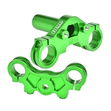 NEW GPM Racing Aluminum 7075 Triple Clamp Set Green for Losi 1/4 Promoto-MX