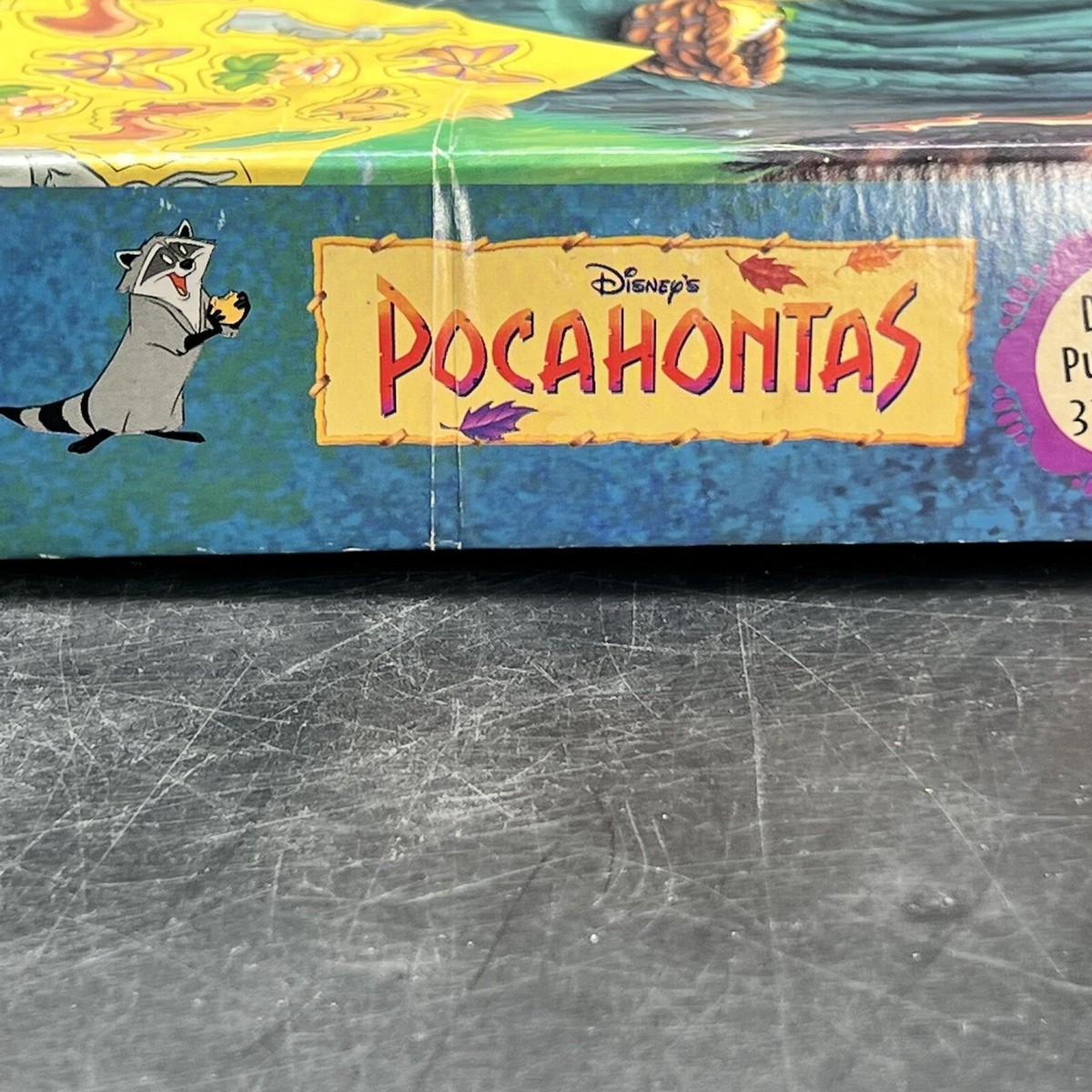 Disney's Pocahontas Sticker Puzzle 70 Pieces 1990's Vintage Jon