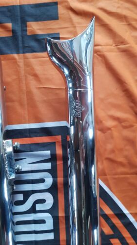 terminali Fishtail per Harley Davidson Softail - Foto 3 di 5
