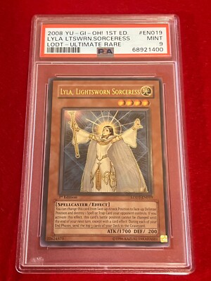 Yu-Gi-Oh Lyla, Lightsworn Sorceress Ultimate Rare 1st