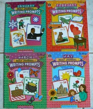 LN Daily Journal Writing Prompts,gr.K 1 2,January,February,March,May,Teach TCR