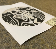 1930s Remington Typewriter Art Digitally Reproduced Enlarged 16” X  20” thumbnail