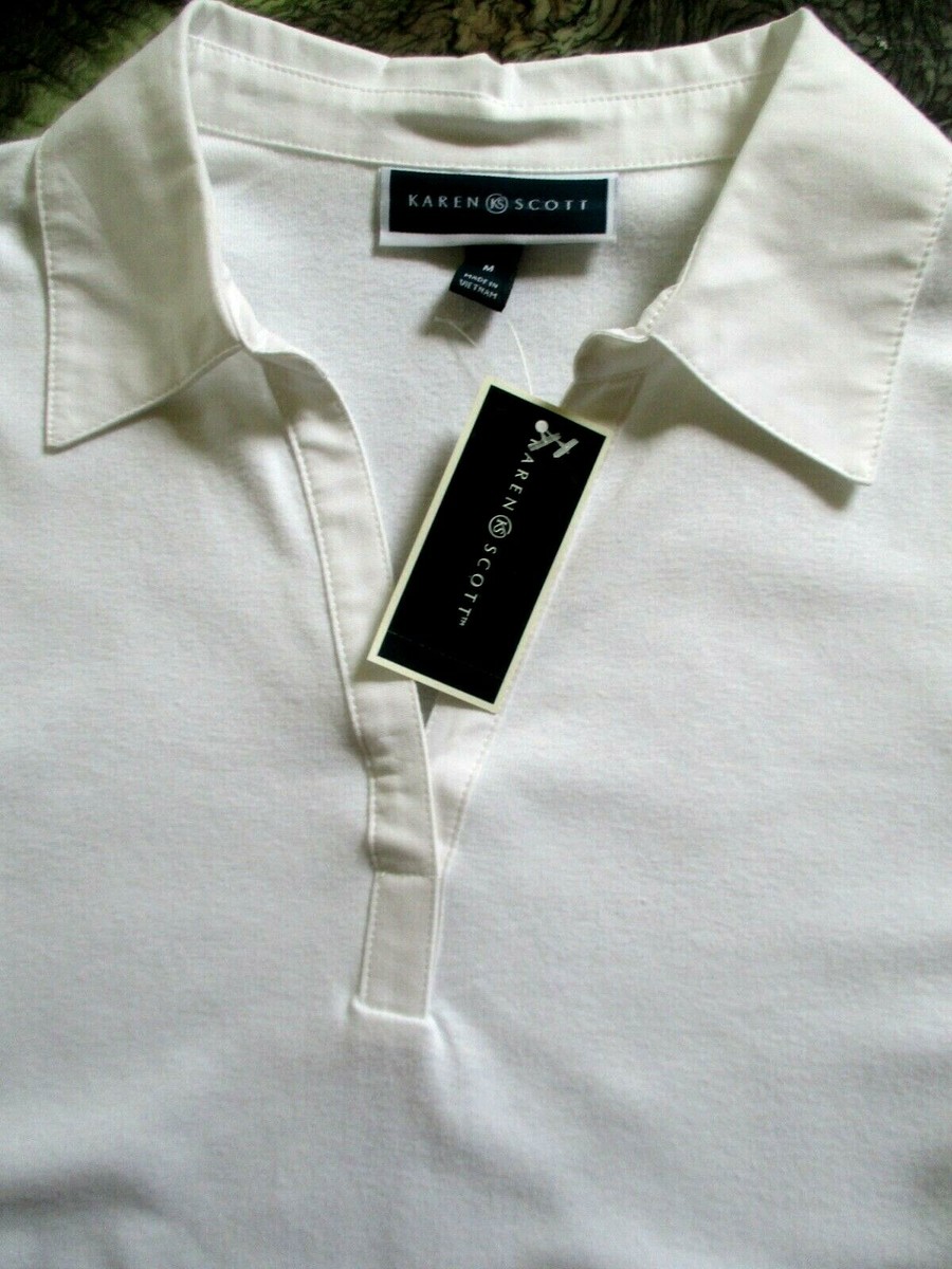 karen scott tunic tops