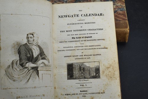 1824/1825 Newgate Calendar: Memoirs of the Most Notorious *PRISON*ARSON*MURDER* - Picture 3 of 24