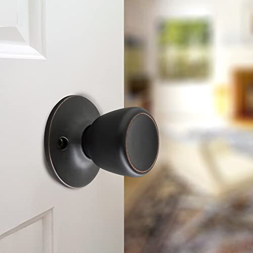 Design House Dummy Door Knob, Oil Rubbed Bronze Door Knob, Door Knobs