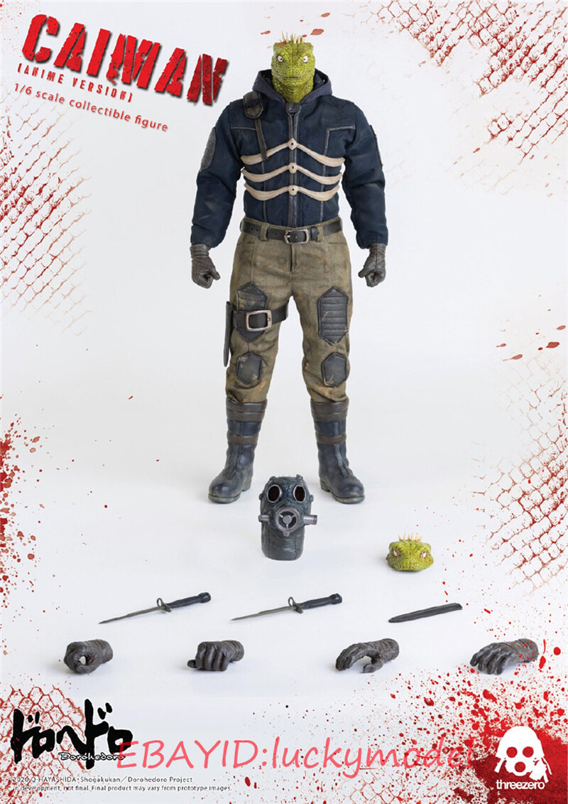 Threezero 3Z0140 1/6 Dorohedoro Cayman Action Figure In Stock NEW