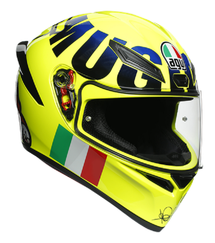 Full-Face AGV K-1 K1 Valentino Rossi Mugello 2016 Motorcycle Helmet Casque  | eBay