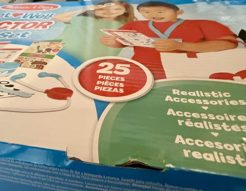 Melissa & Doug Get Well Doctor Playset 25 Pieces-NEW - Picture 5 of 6