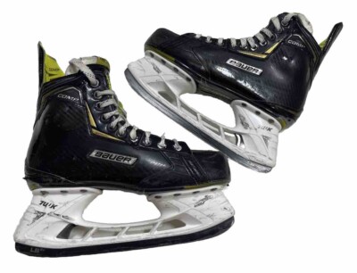 Bauer Supreme [ 6.5 D SR 254mm LSEdge ] Comp Ice Hockey Skates Blacksteel LS2+