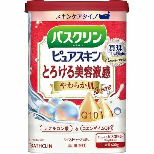 Japanese Bath Salts Soft and pure skin with Q10 600g (30 baths