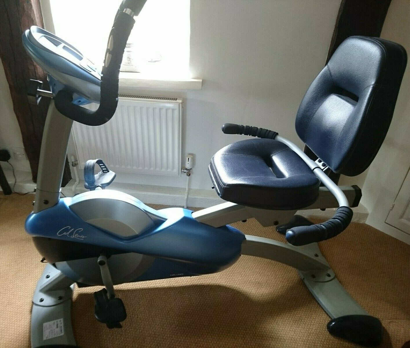 Carl Lewis Recumbent Exercise Bike Sale 