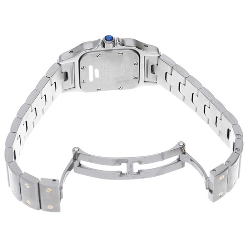 CARTIER Santos Galbe SM Watch Two-tone W20012C4 K18YG/Stainless Steel WomenW... - Picture 5 of 6