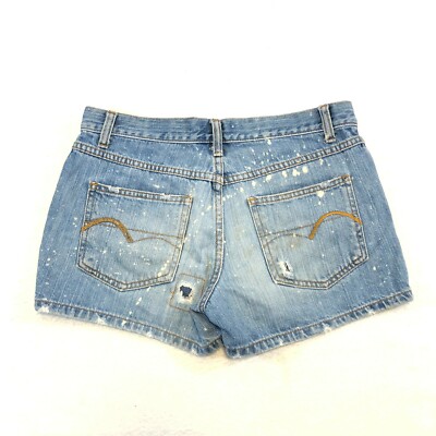 Short Femme American Eagle Délavé Et Distressed - 100% Coton, Taille 00 - Occasion Très Bon état
