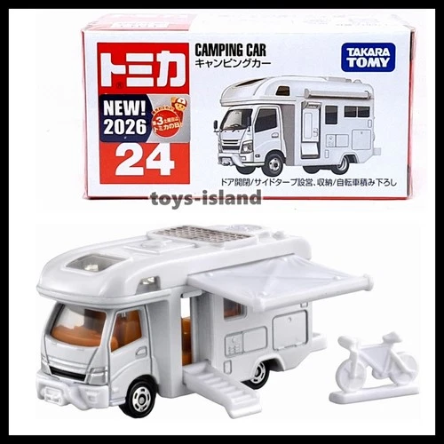 TOMICA 24 Camping Car TOMY 2026 JULY NEW MODEL Camper Van
