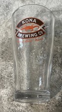 Kona Brewing Co. Beer Pint Glass Liquid Aloha...