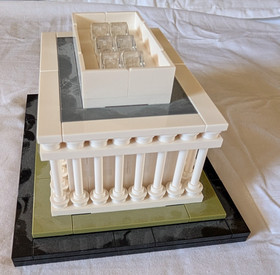 LEGO Architecture Lincoln Memorial 21022 Complete with Manual