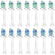 Plaque Control Replacement Toothbrush Heads Compatible with Philips Sonicare ...