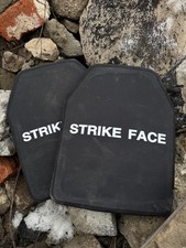 ORIGINAL ARMOR PLATES RUSSIAN SOLDIER STRIKE FACE ULTRA-LIGHT  Br5 POLYETHYLENE