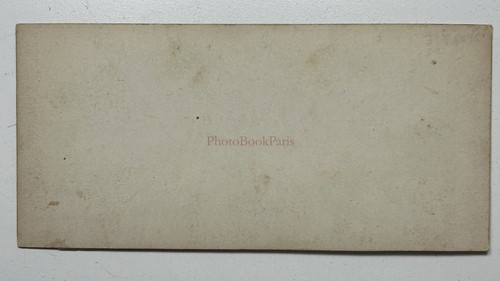 FRANCE Sion Marché Scène de rue Photo A. Braun c1860 Stereo Vintage Albumine - Foto 3 di 3