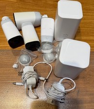 LOT OF 4 - eufy Security - eufyCam 2 Security Camera T8114 / 2 HUBS - UNTESTED