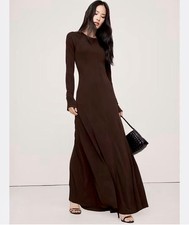 Banana Republic Paneled Knit Maxi Dress Size S NWT RT$200