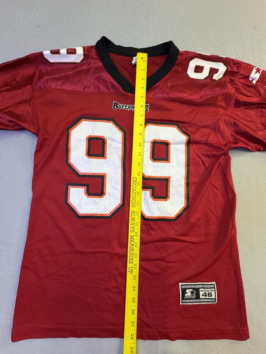 Vintage Tampa Bay Buccaneers Jersey Mens 46 NFL Football Warren