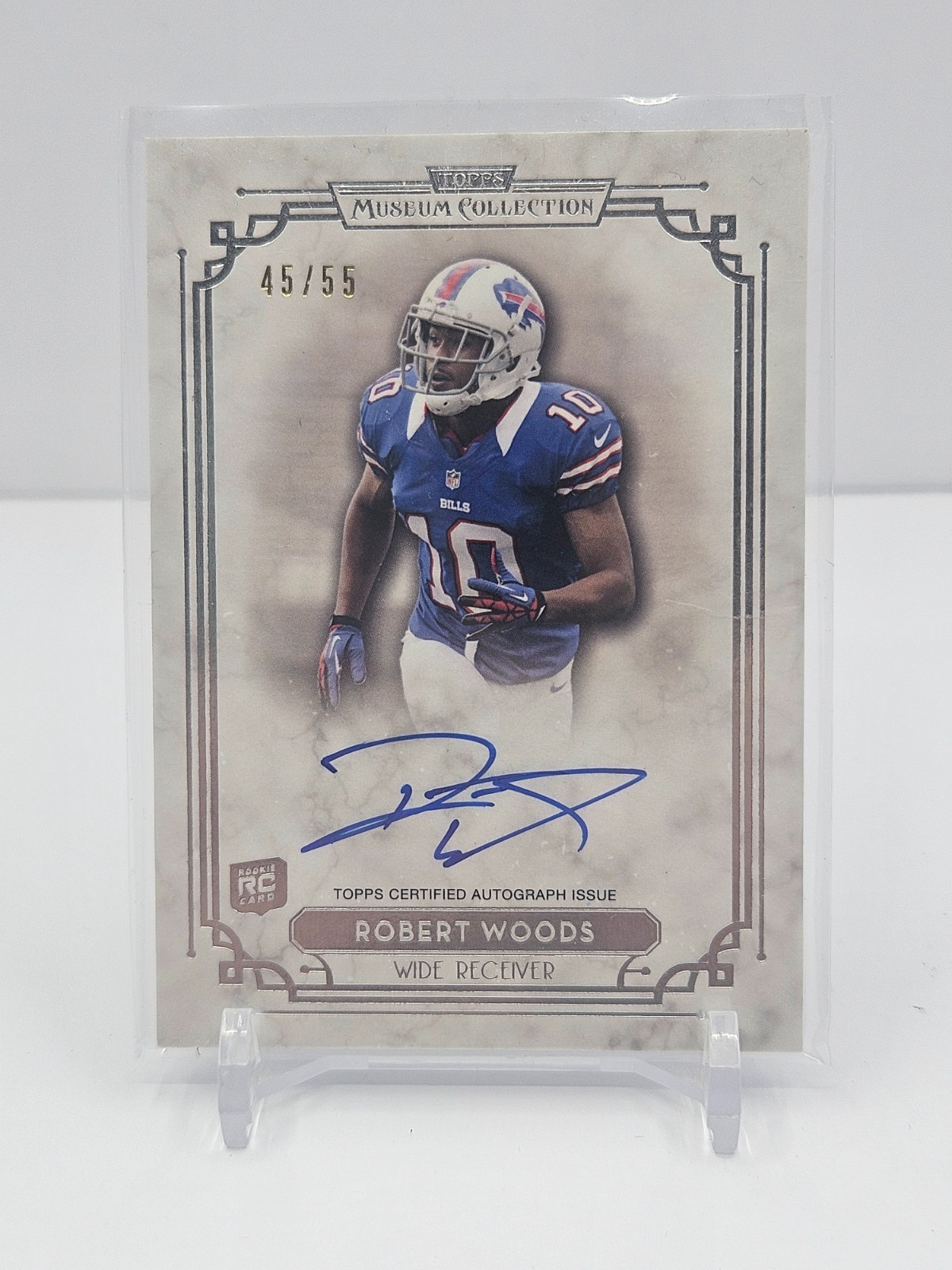 Robert Woods Topps Museum Collection Signature Series #SSARW Base