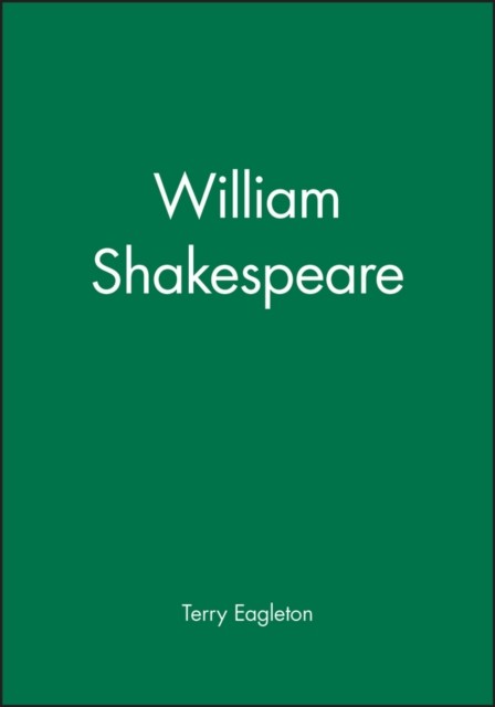 William Shakespeare by Terry Eagleton PAPERBACK 9780631145547