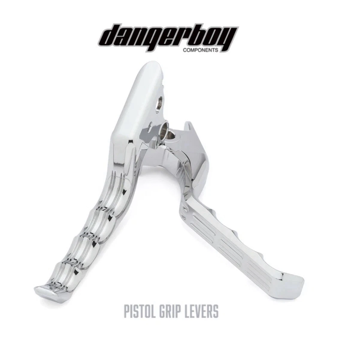 Pistol Grip Levers Polished Aluminum 08-13 Touring Models OEM Dangerboy photo 1