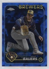 2024 Topps Chrome Update Sapphire Edition Jake Bauers #USCS206 00eb