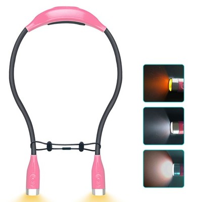 Adjustable LED Neck Light 1000mAh Flexible Reading Outdoor Night Running V1