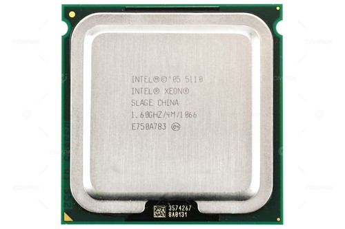 SLAGE INTEL XEON 5110 1.60GHZ 2-CORE 4MB L2 CACHE 65W LGA771 - Photo 2/7