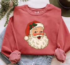 Retro Santa Christmas Sweatshirt