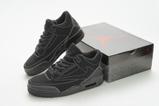 Jordan 3 ‘Black Cat’ X Cactus Jack Men's Size US 7-12 NEW