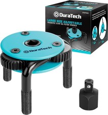 Oil Filter Wrench Adjustable Magnetic 3-jaw Removal Tool Large