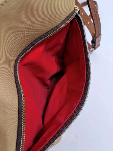 Dooney Bourke Nylon Crossbody Khaki Umhängetasche Handtasche Tasche North South - Bild 5 von 11