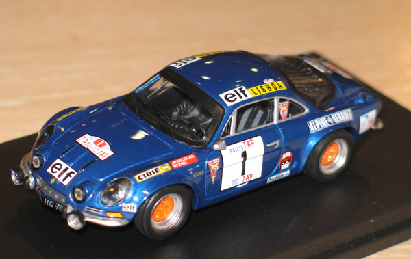 Trofeu, Renault Alpine A110 #1 Rallye Portugal 1973 JP.NICOLAS-M.VIAL, 1/43, ...-image