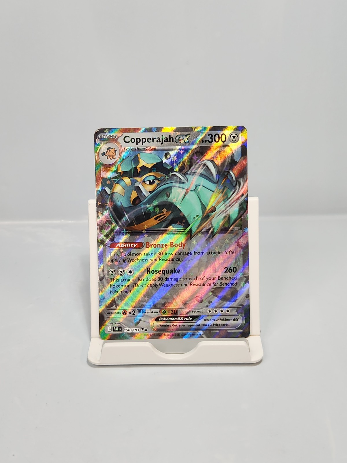 Copperajah ex 150/193 Double Rare Paldea Evolved Pokemon