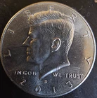 JFK HALF DOLLAR - 2013 D - VERY LOW MINTAGE - NIFC - FREE SHIPPING