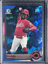 Huggins, Kenya - 2022 Bowman Draft Chrome Sapphire