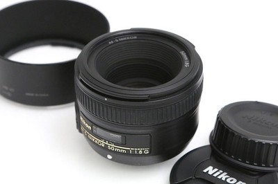 Nikon AF-S NIKKOR 50mm f/1.8G DSLR Objektiv aus Japan getestet [fast neuwertig]