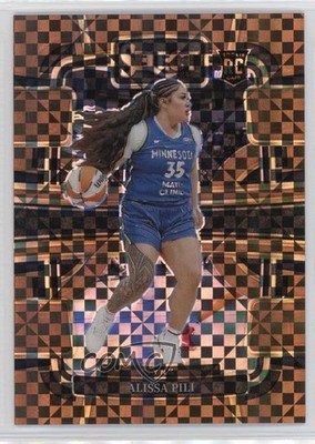 2024 Select WNBA Concourse Bronze Checker Prizm 24/49 Alissa Pili Rookie RC 3hd