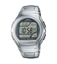 CASIO Armbanduhr WV-58RD-1AEF Digital Casio Collection Funk Stoppuhr Metallband