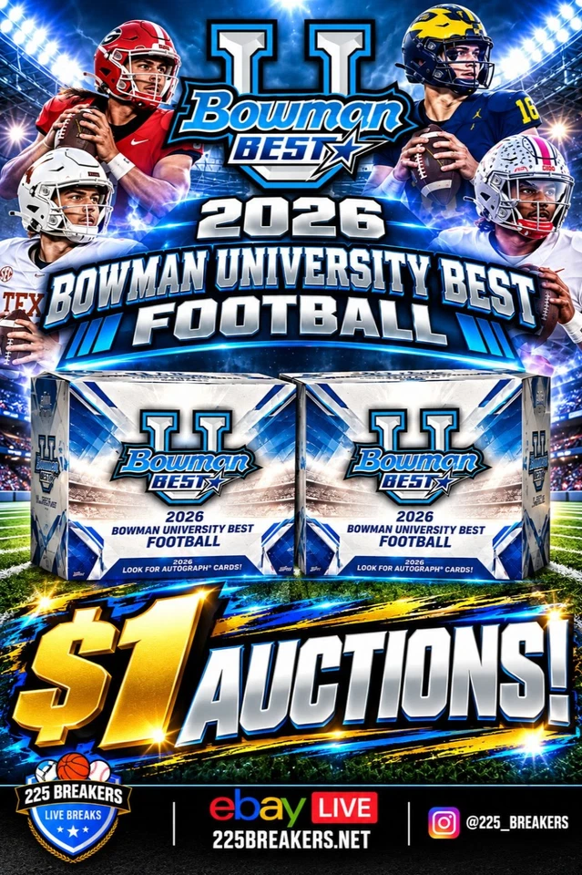 BOWMAN'S BEST UNIVERSITY AUCTIONS!